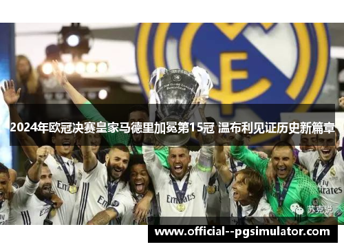 2024年欧冠决赛皇家马德里加冕第15冠 温布利见证历史新篇章