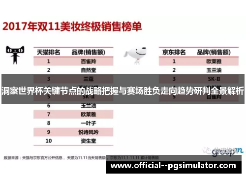 洞察世界杯关键节点的战略把握与赛场胜负走向趋势研判全景解析 洞察世界杯关键节点的战略把握与赛场胜负走向趋势研判全景解析